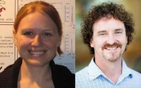 Diana Schlamadinger, PhD (AIP Publishing) & Prof. Justin Cooper-White (UQ)