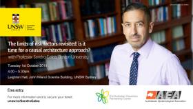 Image - Professor Sandro Galea- The limits of risk factors revisited: is it time for a causal architecture approach
